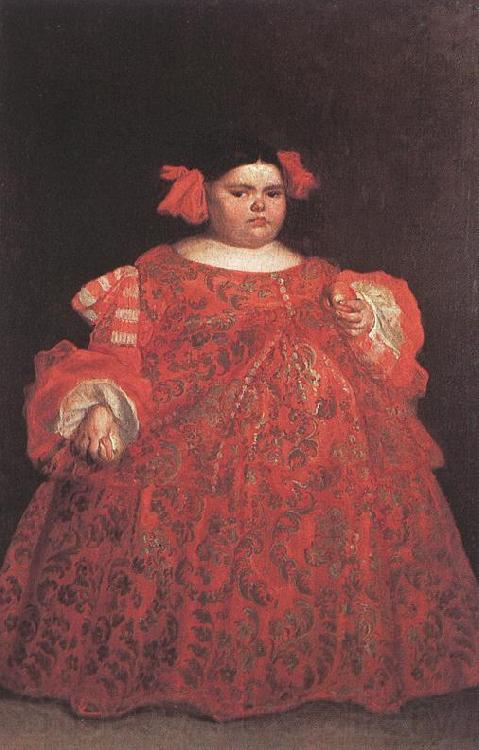 Miranda, Juan Carreno de Eugenia Martinez Valleji, called La Monstrua Spain oil painting art